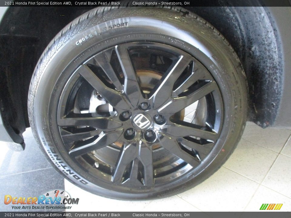 2021 Honda Pilot Special Edition AWD Crystal Black Pearl / Black Photo #12