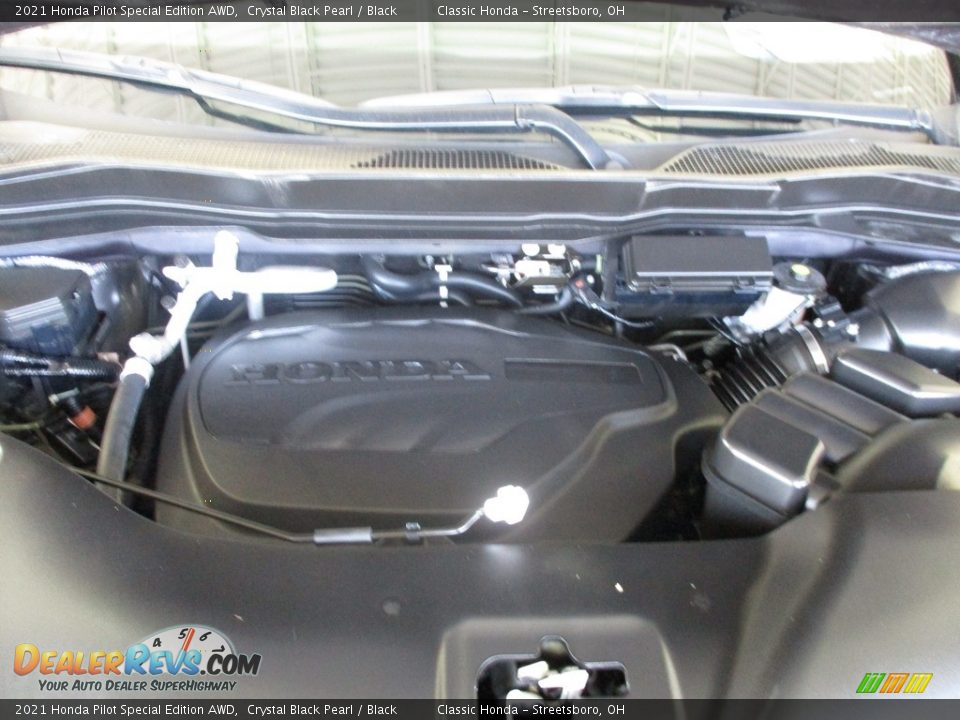 2021 Honda Pilot Special Edition AWD Crystal Black Pearl / Black Photo #13