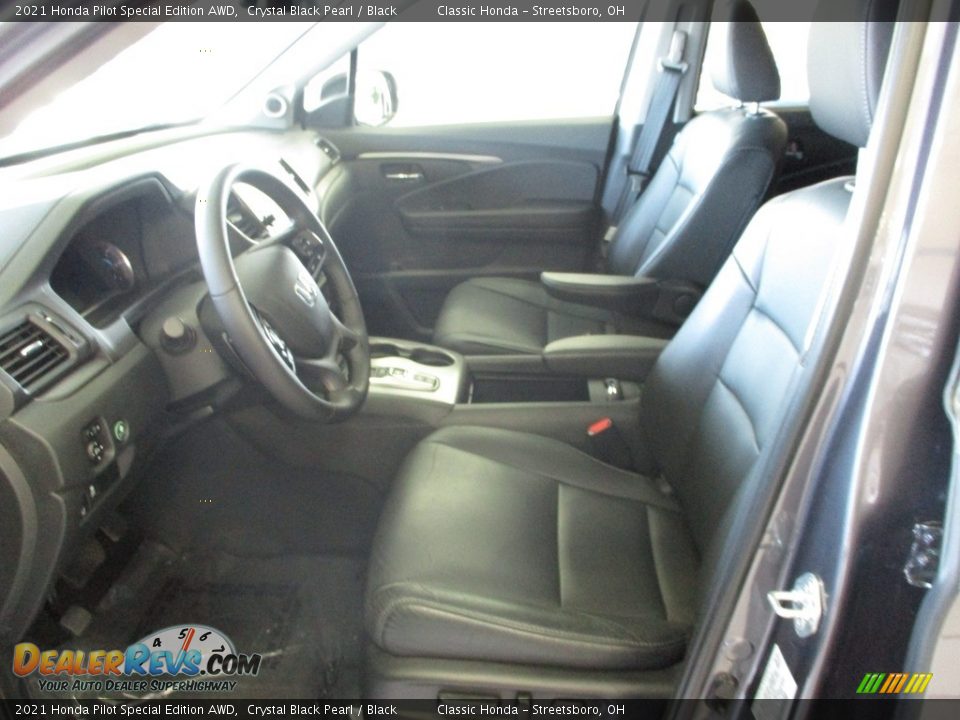 2021 Honda Pilot Special Edition AWD Crystal Black Pearl / Black Photo #30