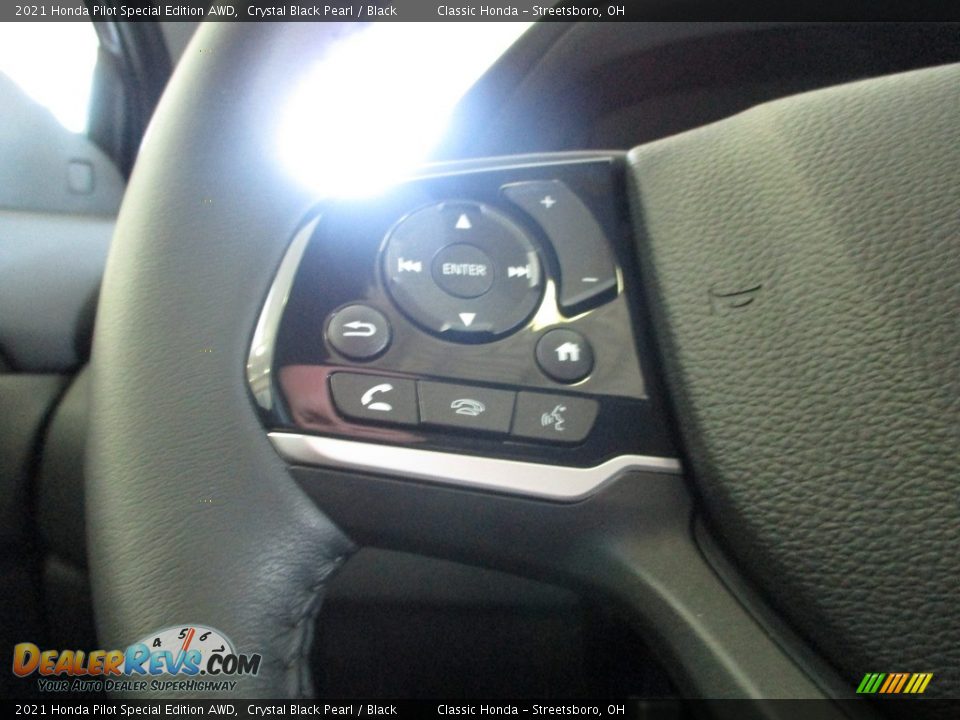 2021 Honda Pilot Special Edition AWD Crystal Black Pearl / Black Photo #33