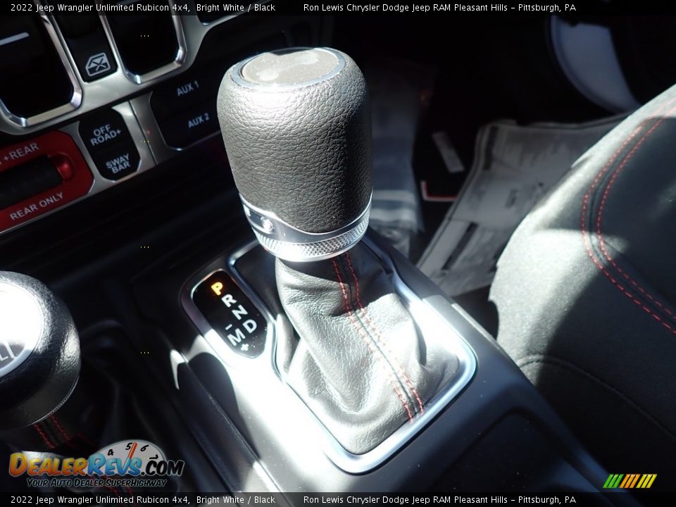2022 Jeep Wrangler Unlimited Rubicon 4x4 Bright White / Black Photo #17