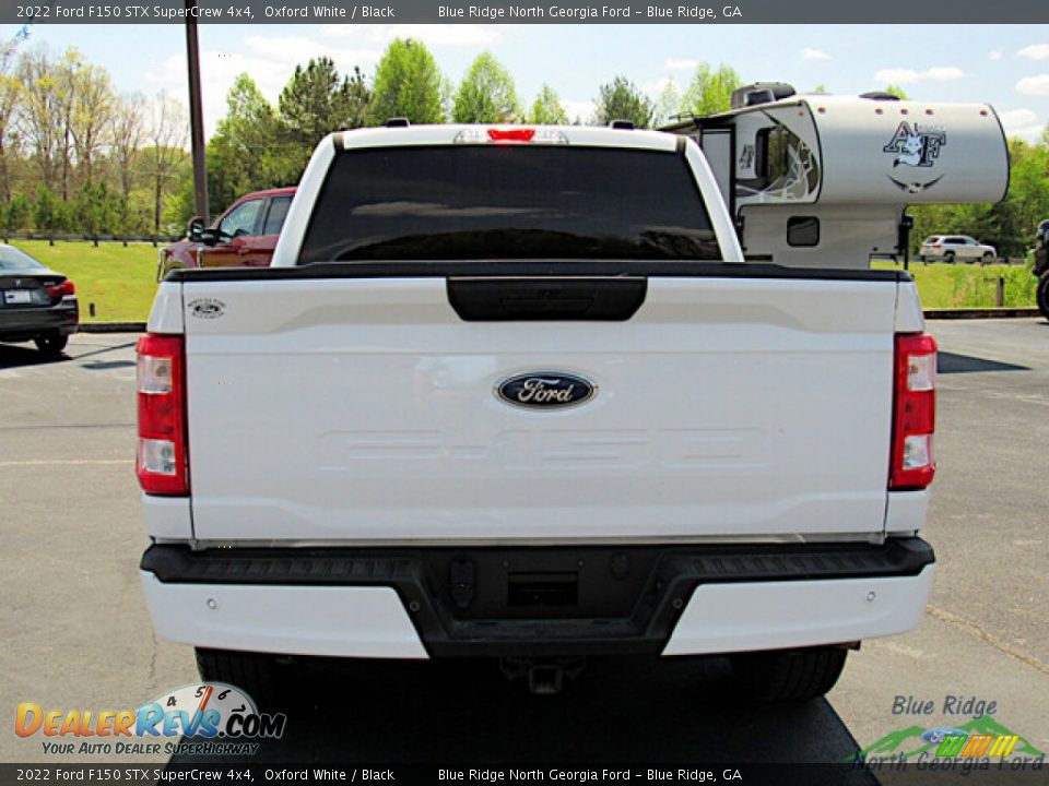 2022 Ford F150 STX SuperCrew 4x4 Oxford White / Black Photo #4