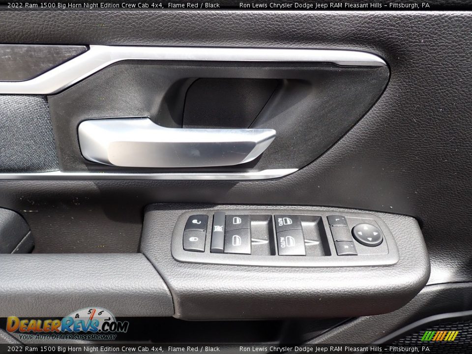 Controls of 2022 Ram 1500 Big Horn Night Edition Crew Cab 4x4 Photo #14