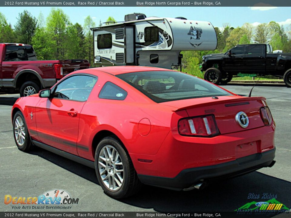 2012 Ford Mustang V6 Premium Coupe Race Red / Charcoal Black Photo #3