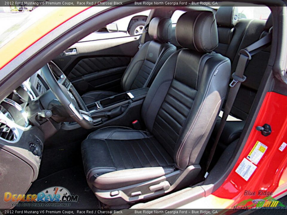 2012 Ford Mustang V6 Premium Coupe Race Red / Charcoal Black Photo #11