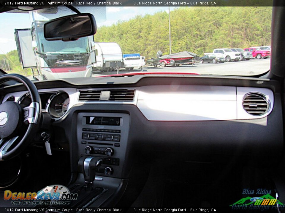 2012 Ford Mustang V6 Premium Coupe Race Red / Charcoal Black Photo #15