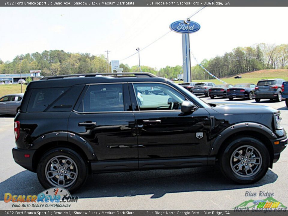 2022 Ford Bronco Sport Big Bend 4x4 Shadow Black / Medium Dark Slate Photo #6