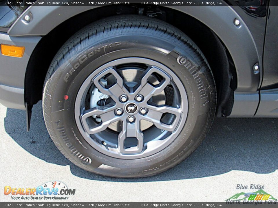 2022 Ford Bronco Sport Big Bend 4x4 Shadow Black / Medium Dark Slate Photo #9