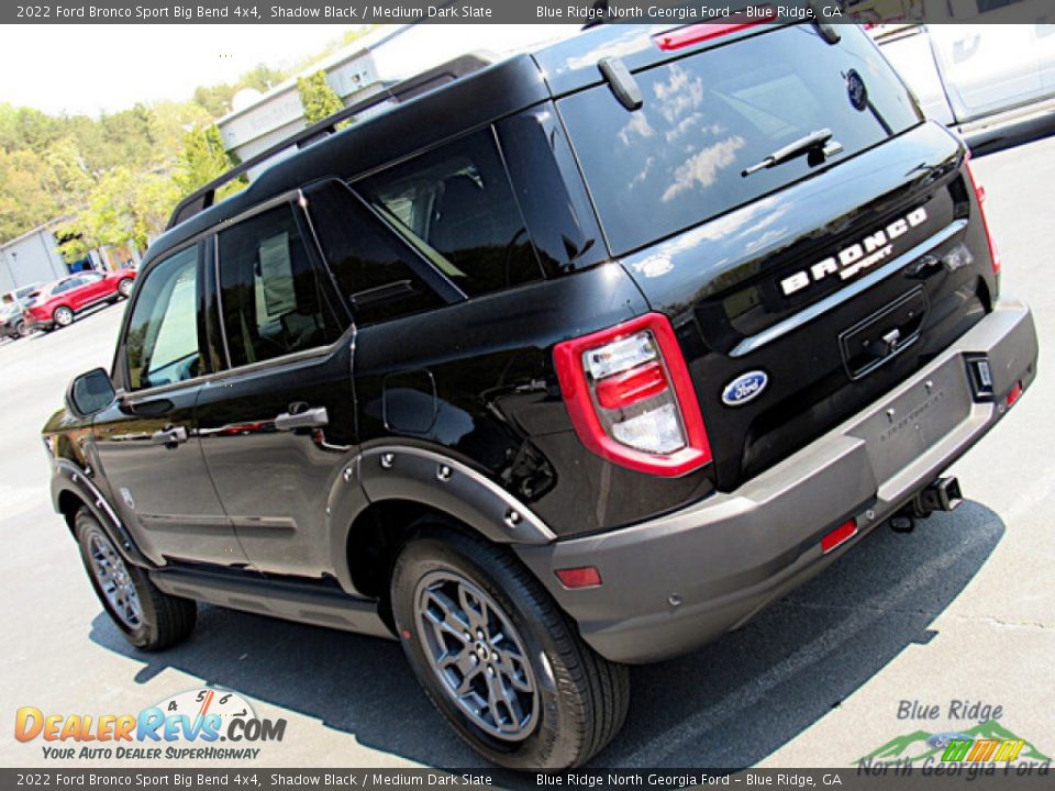 2022 Ford Bronco Sport Big Bend 4x4 Shadow Black / Medium Dark Slate Photo #28