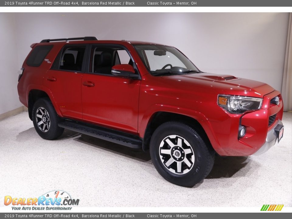 2019 Toyota 4Runner TRD Off-Road 4x4 Barcelona Red Metallic / Black Photo #1