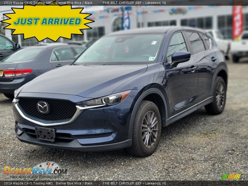 2019 Mazda CX-5 Touring AWD Eternal Blue Mica / Black Photo #1