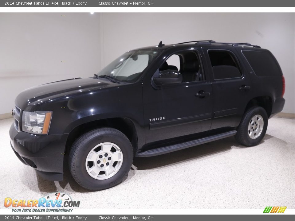 2014 Chevrolet Tahoe LT 4x4 Black / Ebony Photo #3