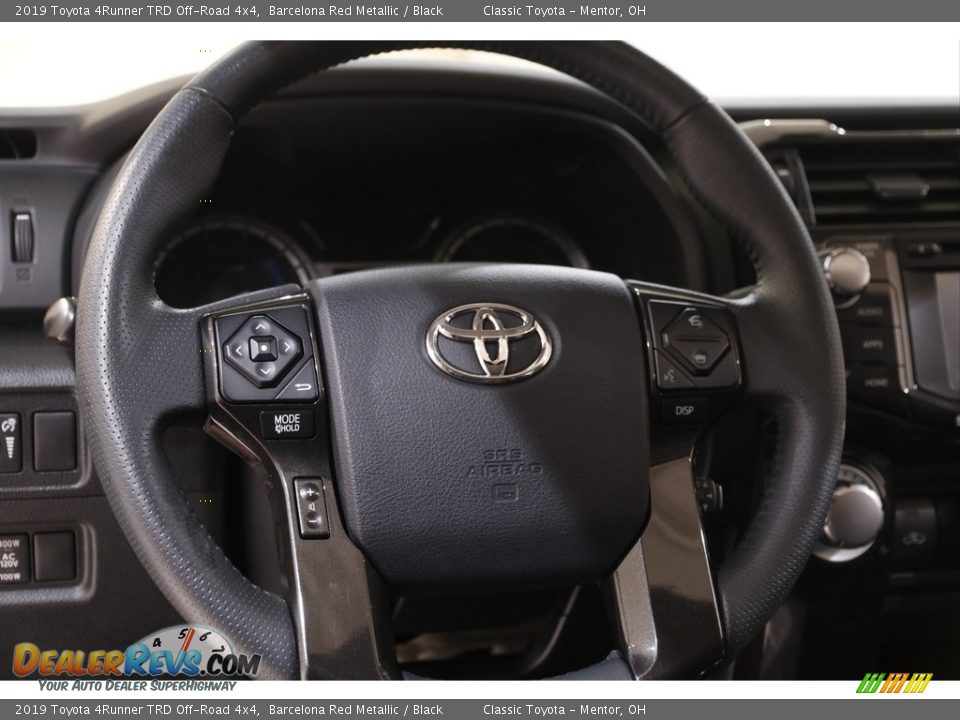 2019 Toyota 4Runner TRD Off-Road 4x4 Barcelona Red Metallic / Black Photo #7