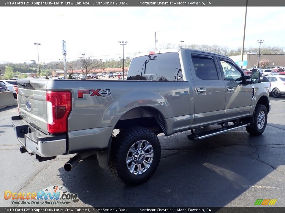 2019 Ford F250 Super Duty Lariat Crew Cab 4x4 Silver Spruce / Black Photo #8