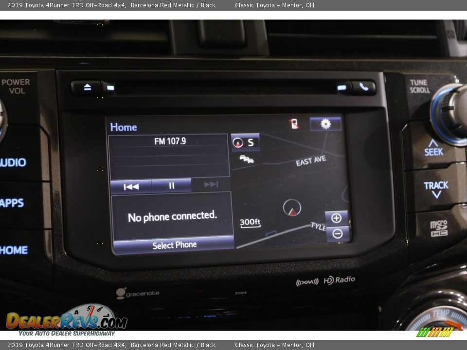 2019 Toyota 4Runner TRD Off-Road 4x4 Barcelona Red Metallic / Black Photo #10