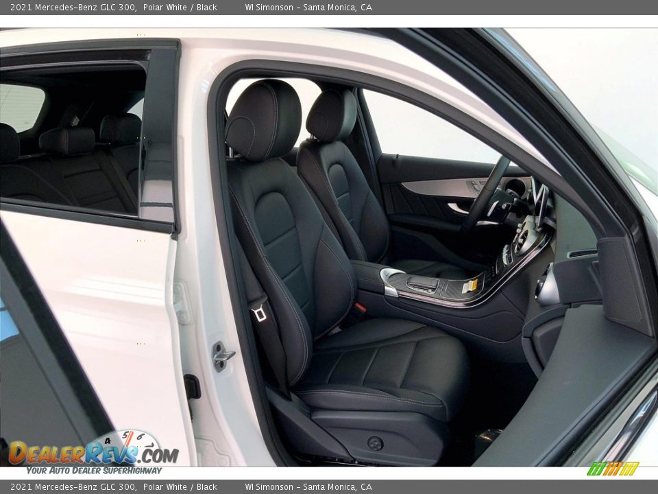 2021 Mercedes-Benz GLC 300 Polar White / Black Photo #6