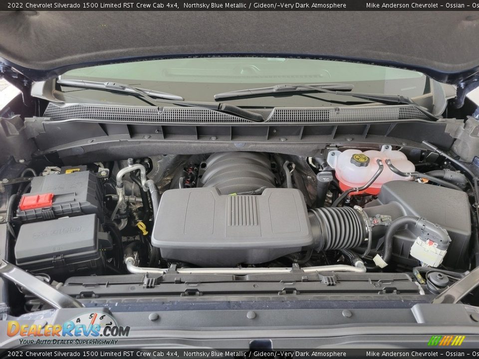 2022 Chevrolet Silverado 1500 Limited RST Crew Cab 4x4 5.3 Liter DI OHV 16-Valve VVT V8 Engine Photo #10