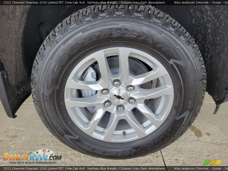 2022 Chevrolet Silverado 1500 Limited RST Crew Cab 4x4 Wheel Photo #11