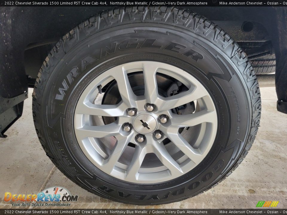 2022 Chevrolet Silverado 1500 Limited RST Crew Cab 4x4 Wheel Photo #13