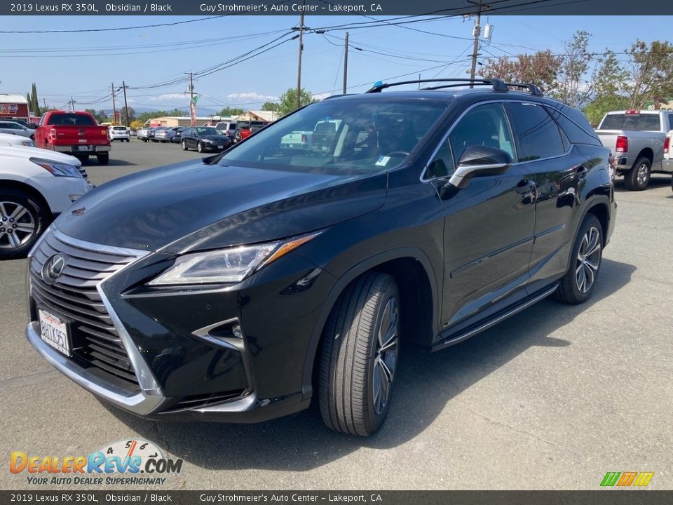 2019 Lexus RX 350L Obsidian / Black Photo #3