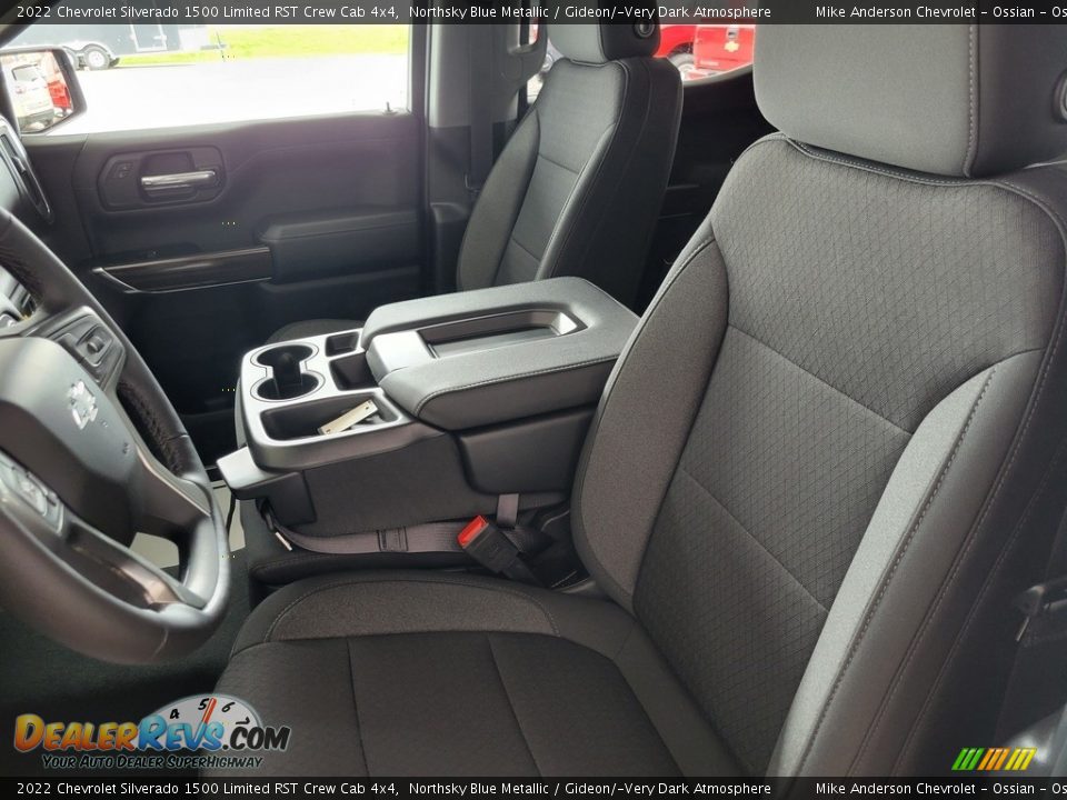 2022 Chevrolet Silverado 1500 Limited RST Crew Cab 4x4 Northsky Blue Metallic / Gideon/­Very Dark Atmosphere Photo #15