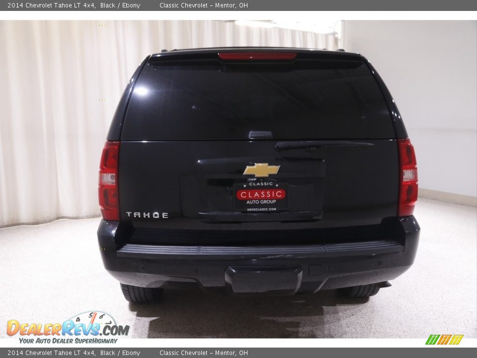 2014 Chevrolet Tahoe LT 4x4 Black / Ebony Photo #19