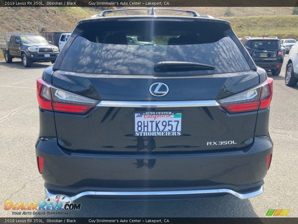 2019 Lexus RX 350L Obsidian / Black Photo #5