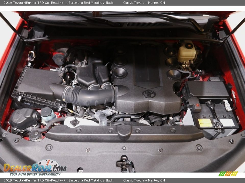 2019 Toyota 4Runner TRD Off-Road 4x4 Barcelona Red Metallic / Black Photo #21