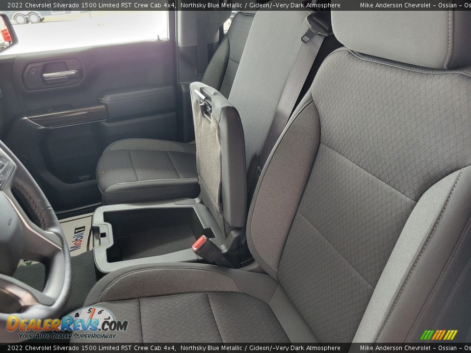 2022 Chevrolet Silverado 1500 Limited RST Crew Cab 4x4 Northsky Blue Metallic / Gideon/­Very Dark Atmosphere Photo #17