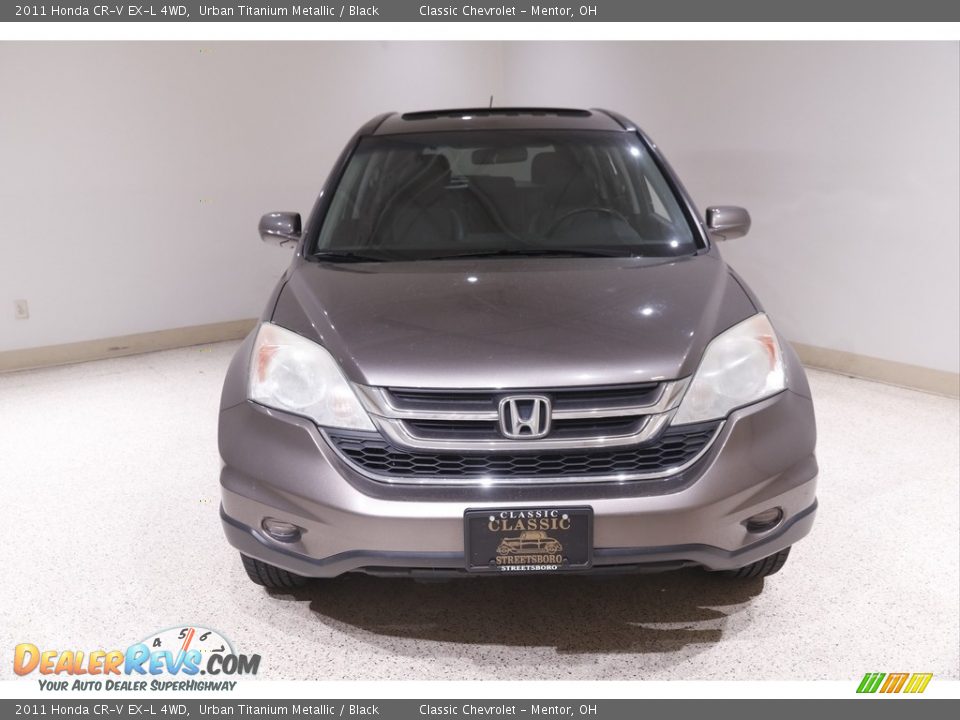 2011 Honda CR-V EX-L 4WD Urban Titanium Metallic / Black Photo #2