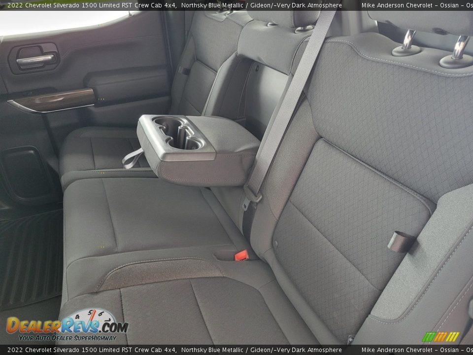 2022 Chevrolet Silverado 1500 Limited RST Crew Cab 4x4 Northsky Blue Metallic / Gideon/­Very Dark Atmosphere Photo #19