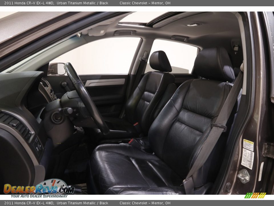 2011 Honda CR-V EX-L 4WD Urban Titanium Metallic / Black Photo #5