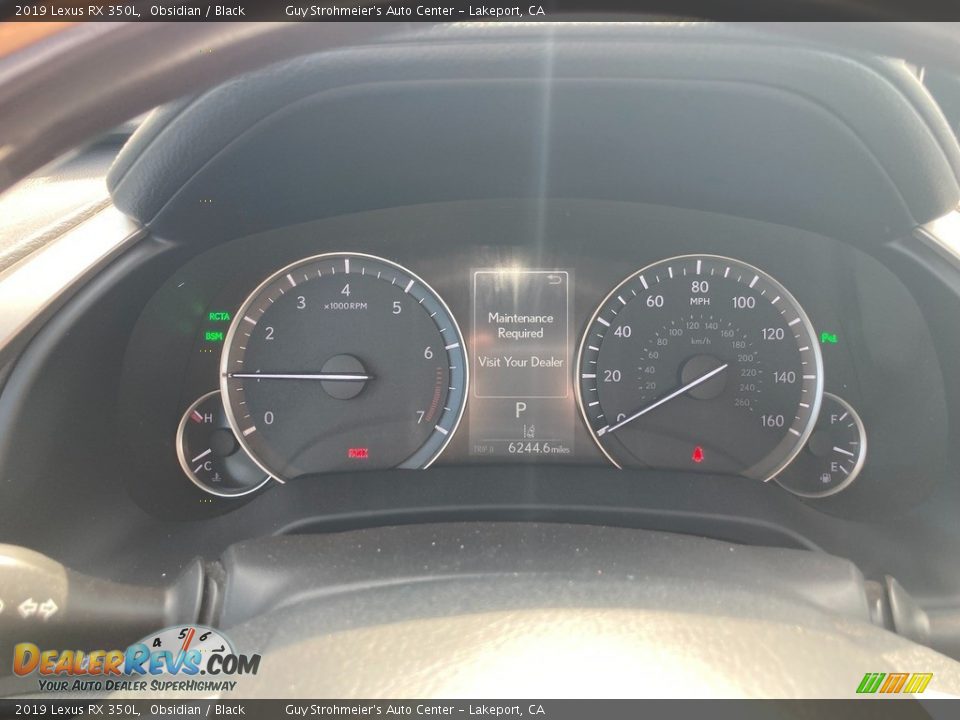 2019 Lexus RX 350L Gauges Photo #11