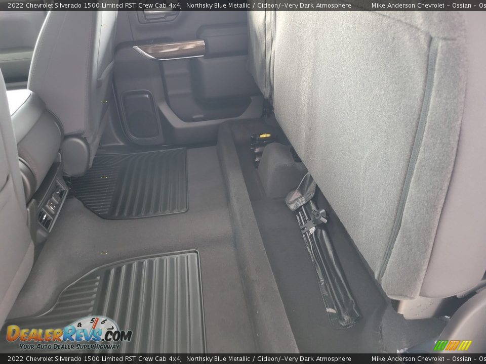 2022 Chevrolet Silverado 1500 Limited RST Crew Cab 4x4 Northsky Blue Metallic / Gideon/­Very Dark Atmosphere Photo #22