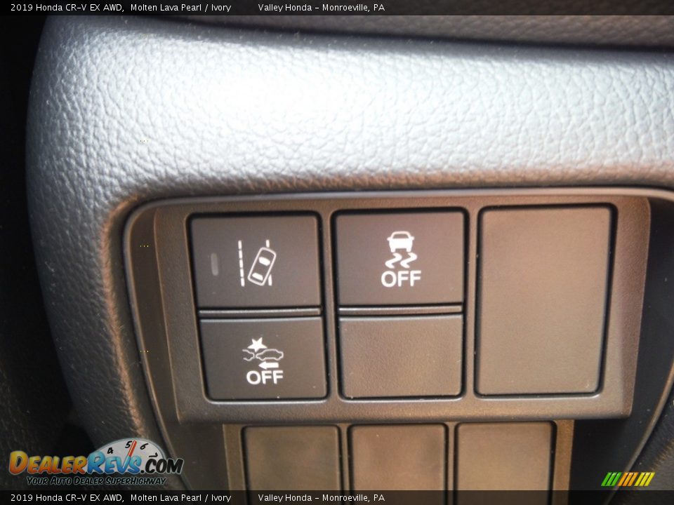2019 Honda CR-V EX AWD Molten Lava Pearl / Ivory Photo #16