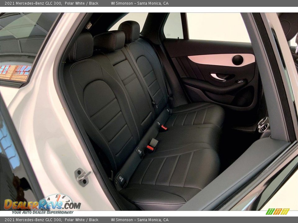 2021 Mercedes-Benz GLC 300 Polar White / Black Photo #19