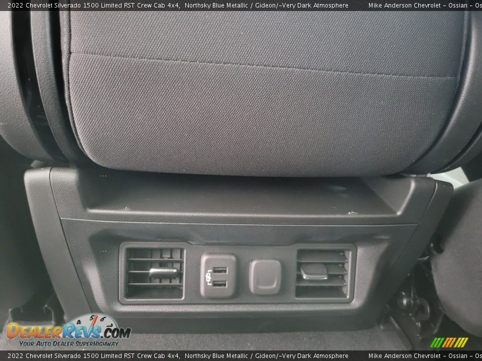 2022 Chevrolet Silverado 1500 Limited RST Crew Cab 4x4 Northsky Blue Metallic / Gideon/­Very Dark Atmosphere Photo #23
