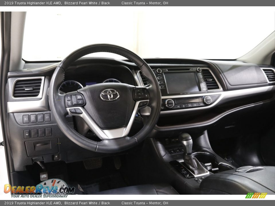 2019 Toyota Highlander XLE AWD Blizzard Pearl White / Black Photo #6