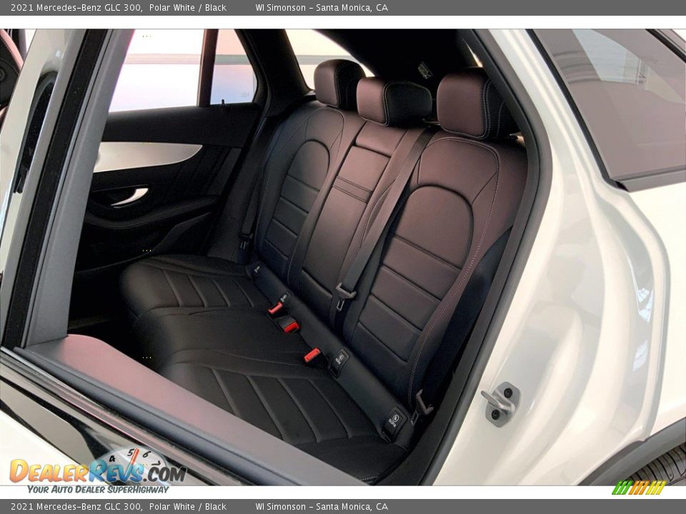 2021 Mercedes-Benz GLC 300 Polar White / Black Photo #20