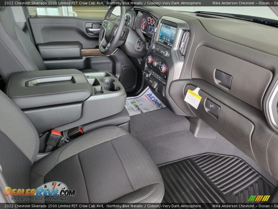 Dashboard of 2022 Chevrolet Silverado 1500 Limited RST Crew Cab 4x4 Photo #24