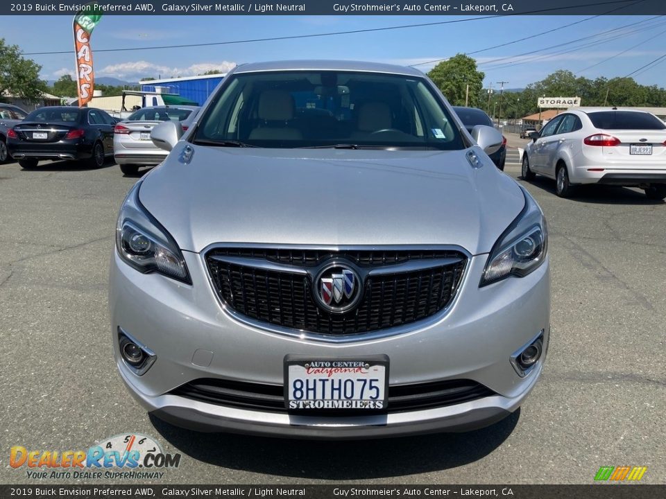 2019 Buick Envision Preferred AWD Galaxy Silver Metallic / Light Neutral Photo #2