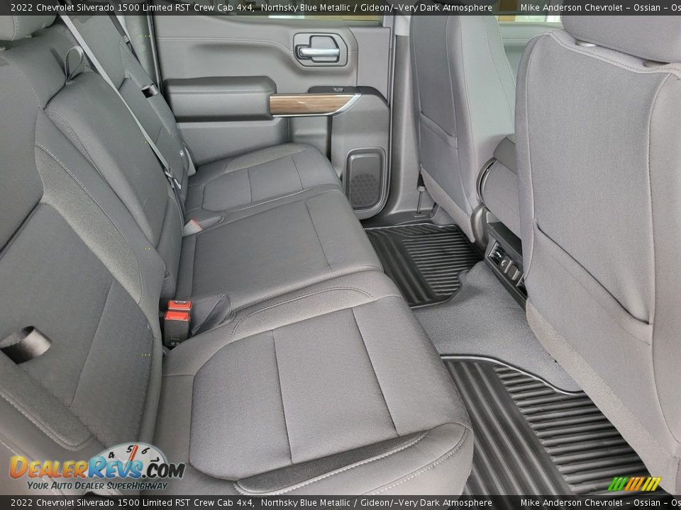 Rear Seat of 2022 Chevrolet Silverado 1500 Limited RST Crew Cab 4x4 Photo #25