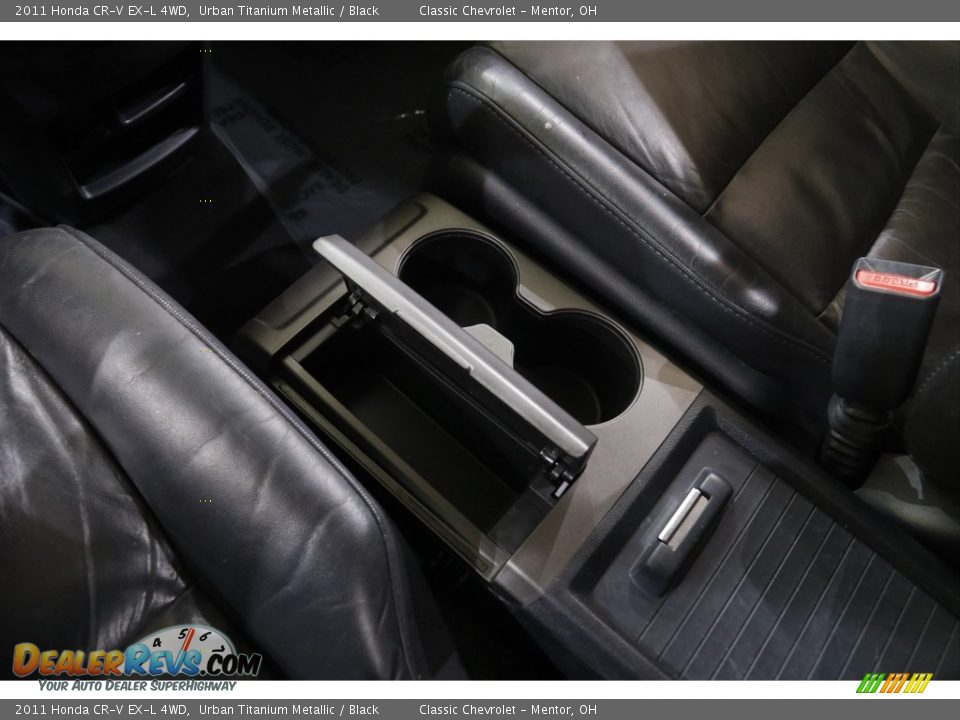 2011 Honda CR-V EX-L 4WD Urban Titanium Metallic / Black Photo #11
