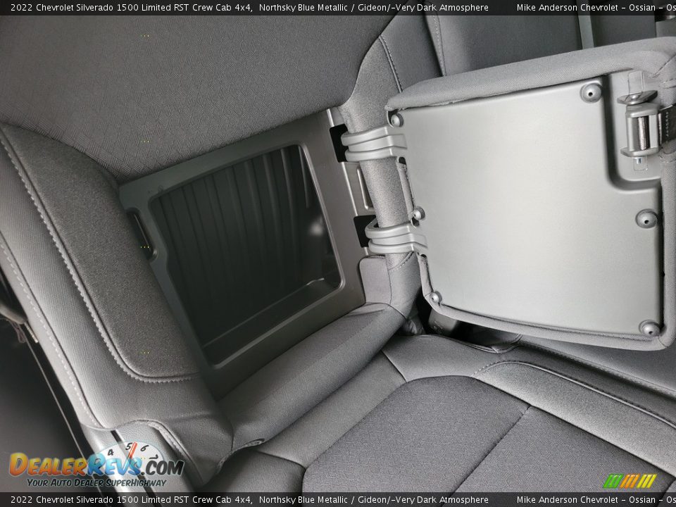2022 Chevrolet Silverado 1500 Limited RST Crew Cab 4x4 Northsky Blue Metallic / Gideon/­Very Dark Atmosphere Photo #26