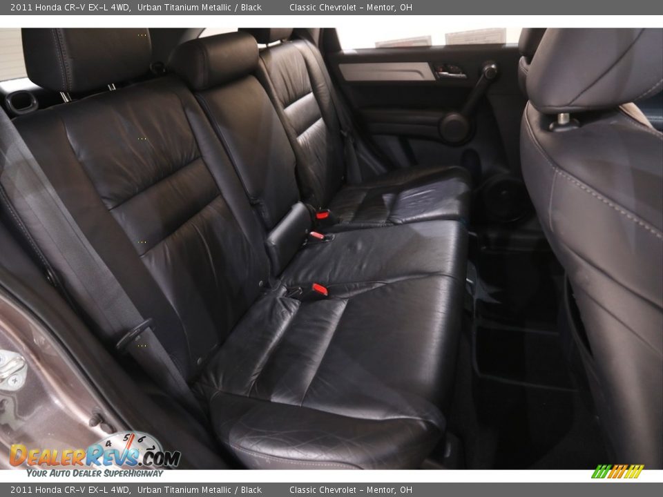 2011 Honda CR-V EX-L 4WD Urban Titanium Metallic / Black Photo #13