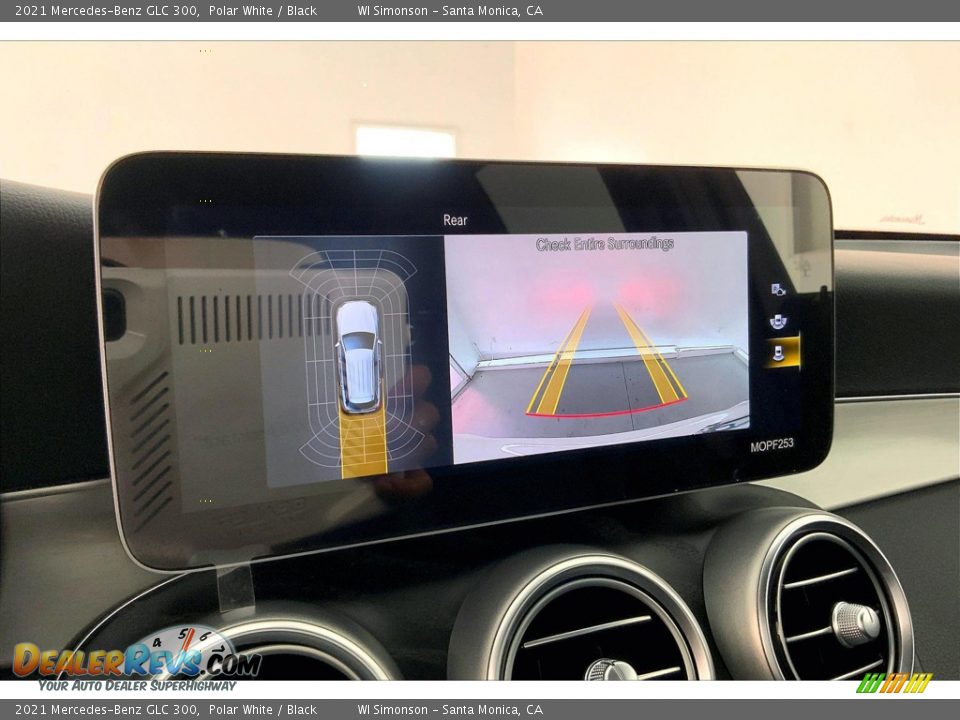 2021 Mercedes-Benz GLC 300 Polar White / Black Photo #24