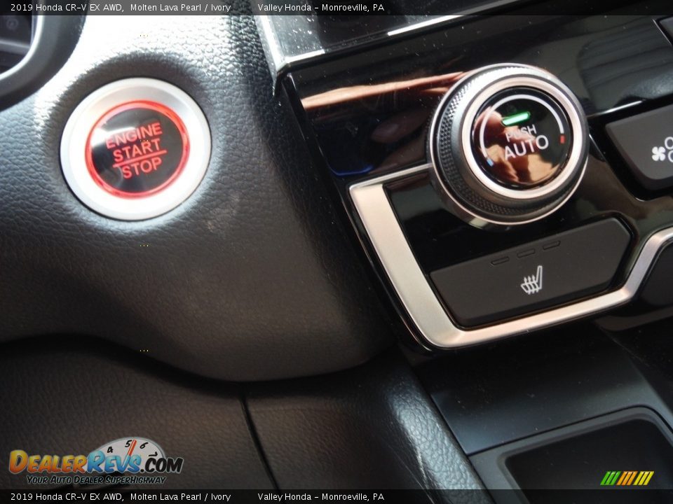 2019 Honda CR-V EX AWD Molten Lava Pearl / Ivory Photo #22
