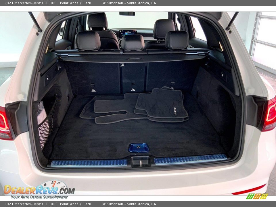 2021 Mercedes-Benz GLC 300 Polar White / Black Photo #25