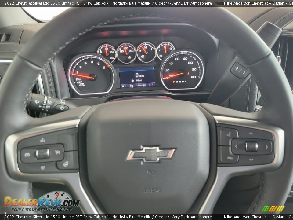 2022 Chevrolet Silverado 1500 Limited RST Crew Cab 4x4 Steering Wheel Photo #29