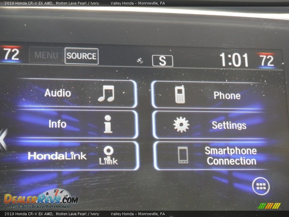 2019 Honda CR-V EX AWD Molten Lava Pearl / Ivory Photo #23